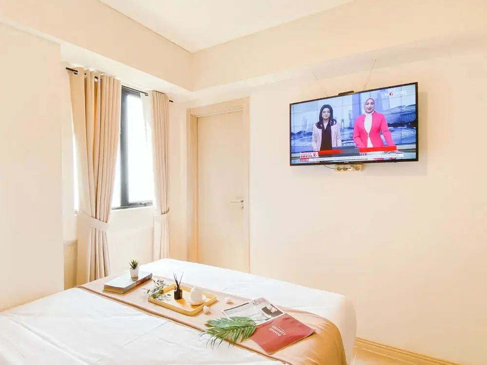 Soft Scandinavian 3Br At Meikarta Apartment