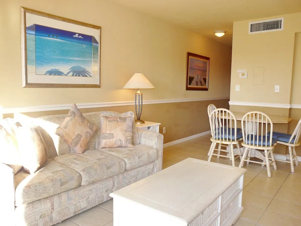 Relaxing Inland Condo With Pool and Steps to Beach