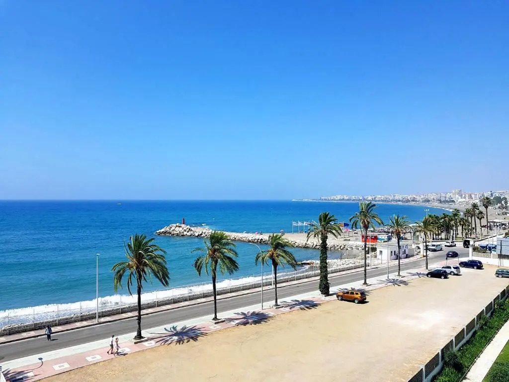 Sunny Beach View Duplex wWi-Fi Pool AC - Alojamientos La Torre