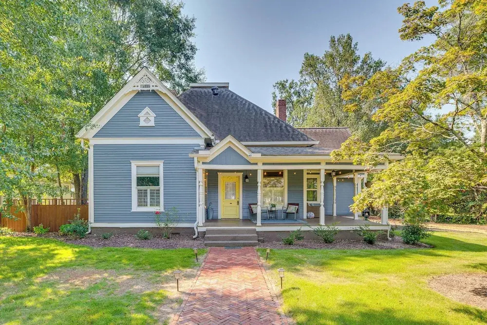 Walk to Mcdonough Square: Historic Home w/ Yard!