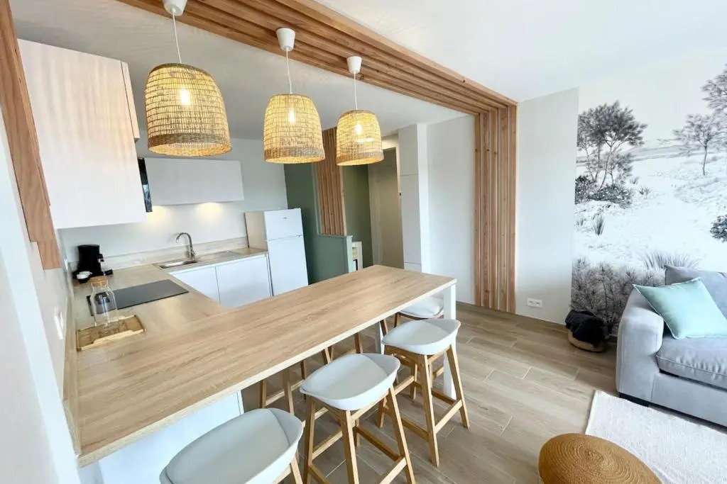 T3 Neuf Archi Cocooning Terrasse Face a la Mer