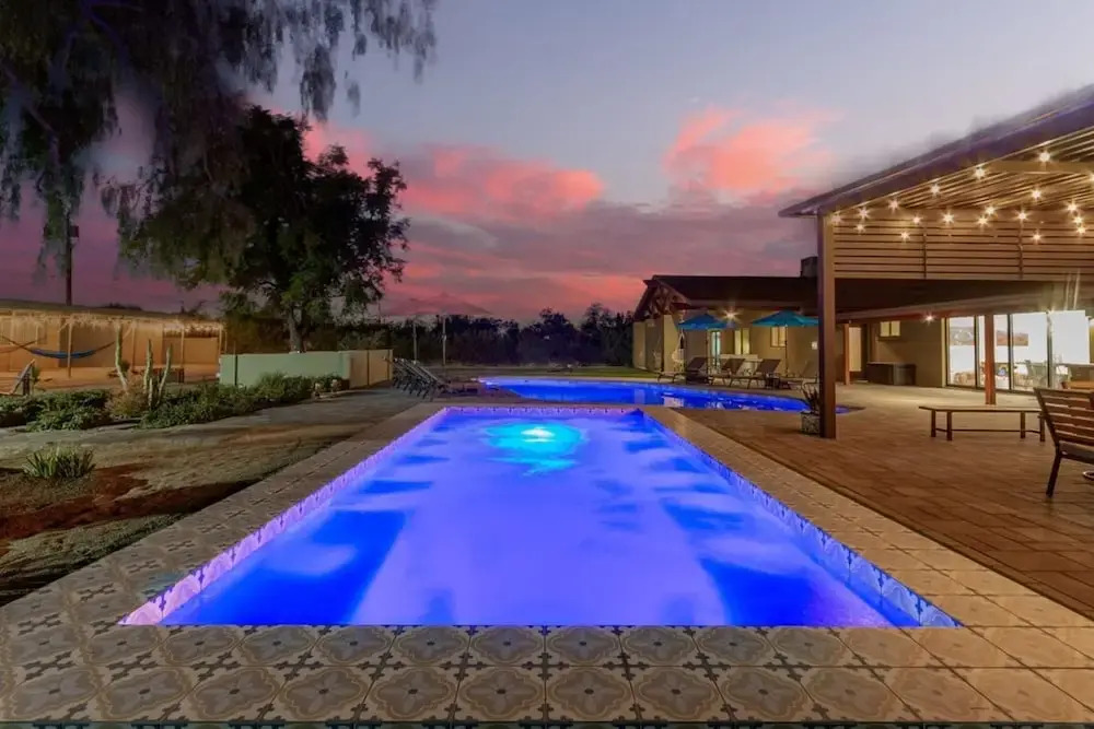 Scottsdale s Largest Hot Tub Davenport Ranch Estate