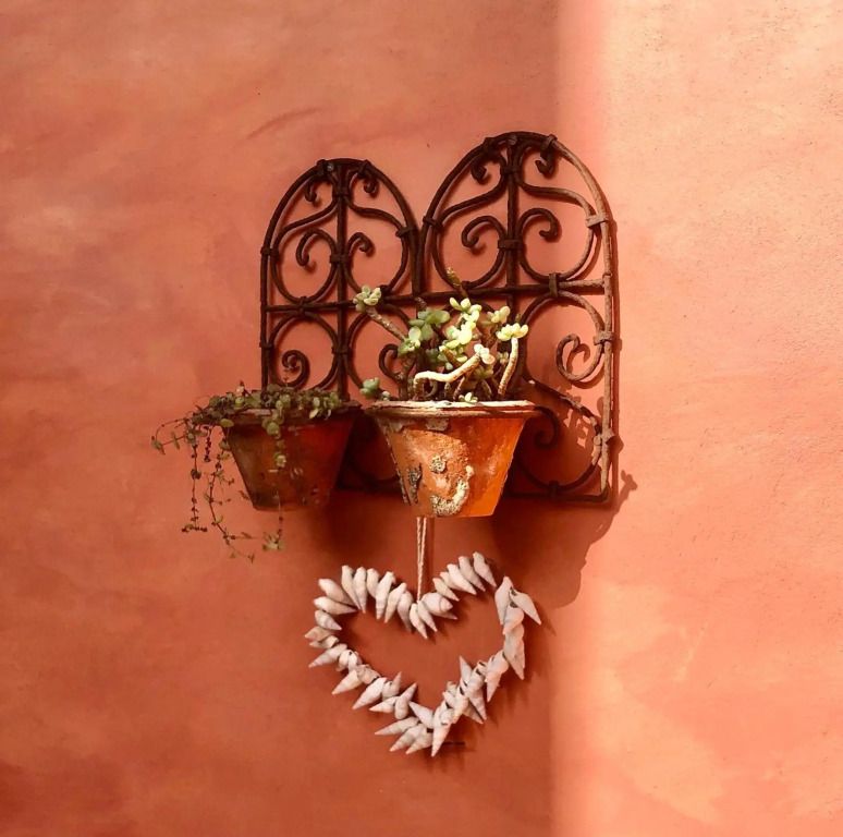 The Pink House boho apartment