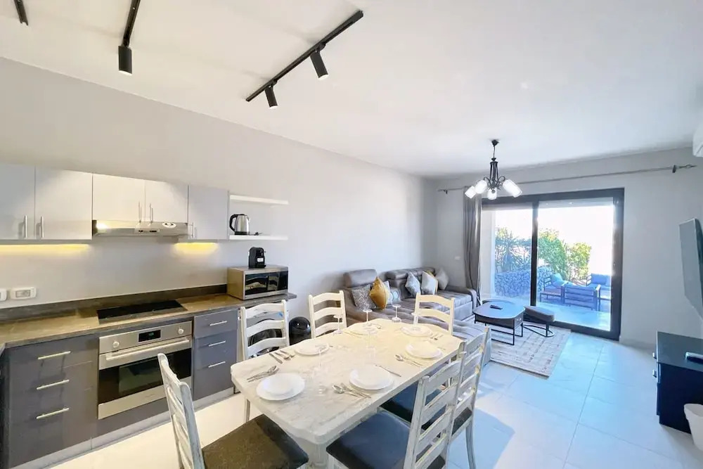Xuru Stays I Cordial 2 BDR w / Pool Access @ Cyan El Gouna