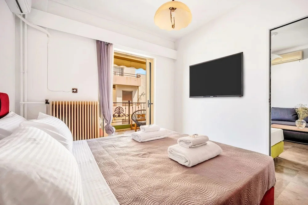 Sunny 3bd Cozy Flat Spectacular Acropolis View