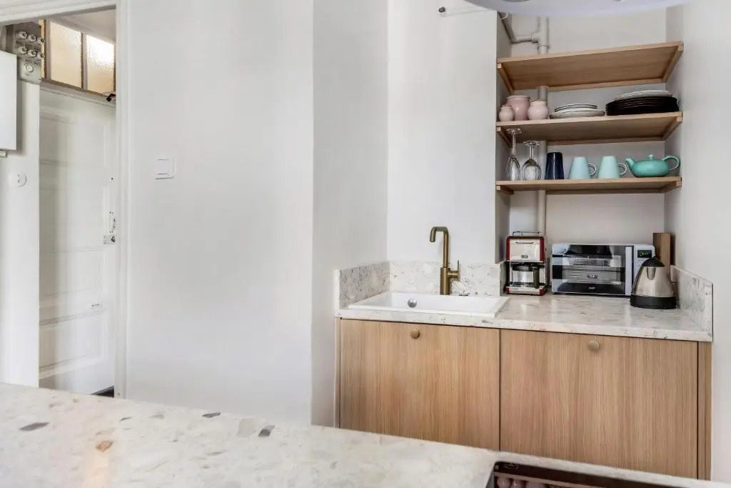 WeHost Modern and Well-equipped Studio with a View @Viides linja 3