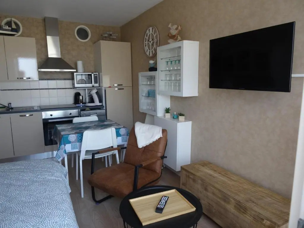 Studio alcôve, vue mer, 4 personnes, Saint Jean de Monts