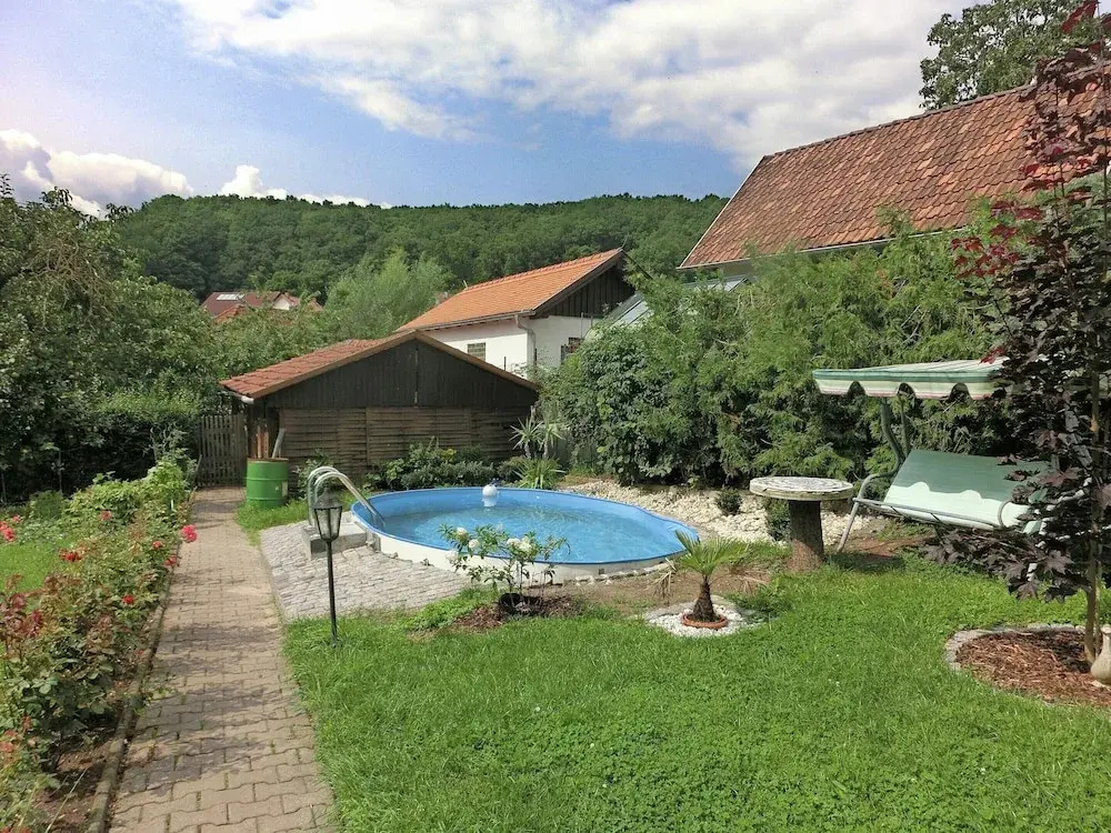 Holiday Home in Thuringia With Private Terrace, use of a Garden and Pool