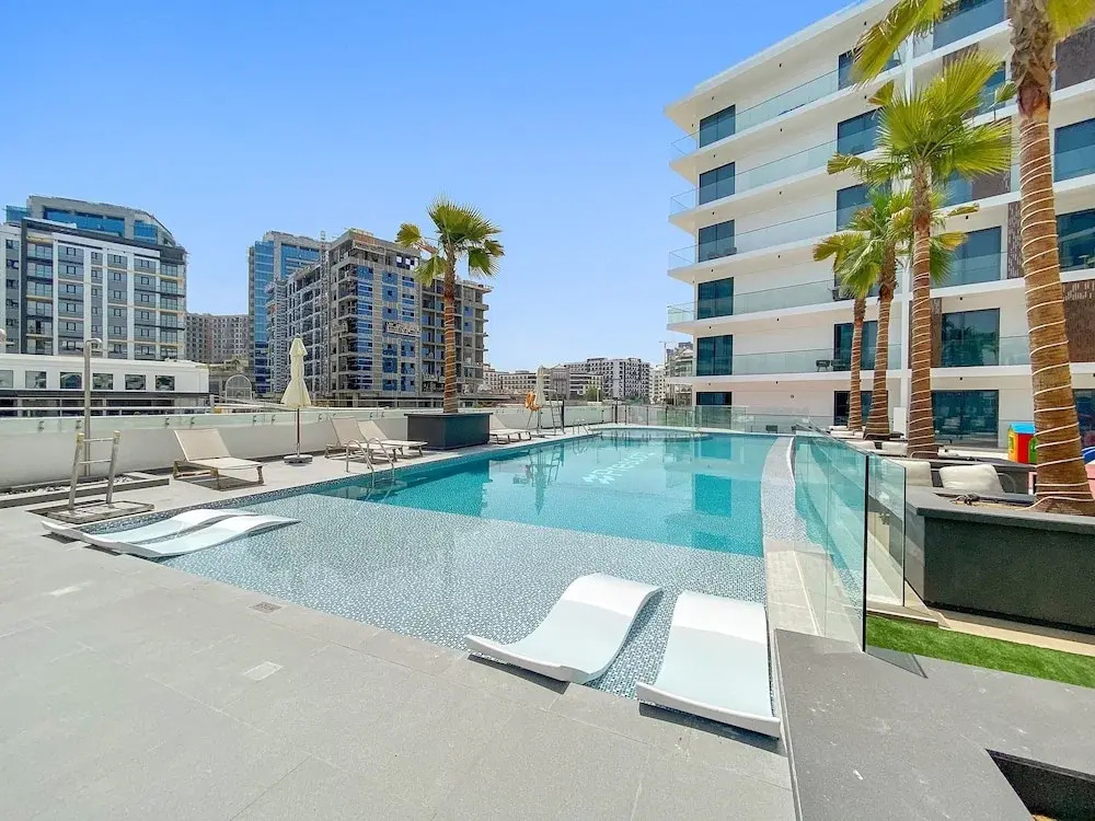 Lux Studio in Arjan With Pool and Full Amenities