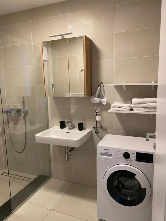 Modern apartment near city center - garden