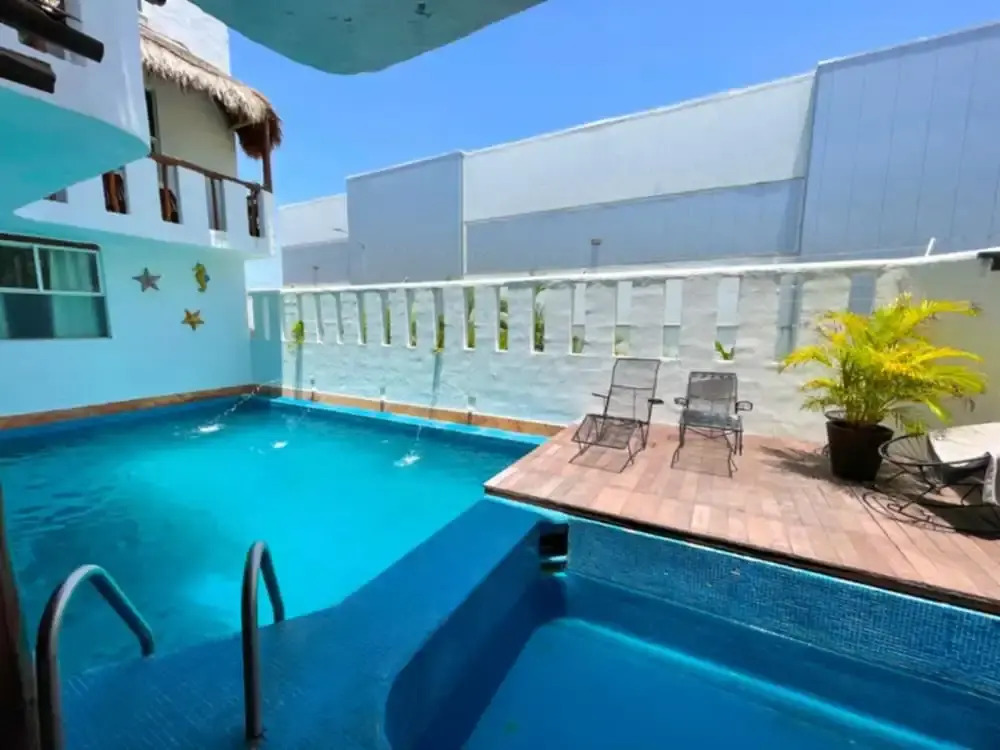 Mexico Playa del Carmen Las Palmas - PDC Giovanni P4 2 Bd 1 5 Bath Balcony