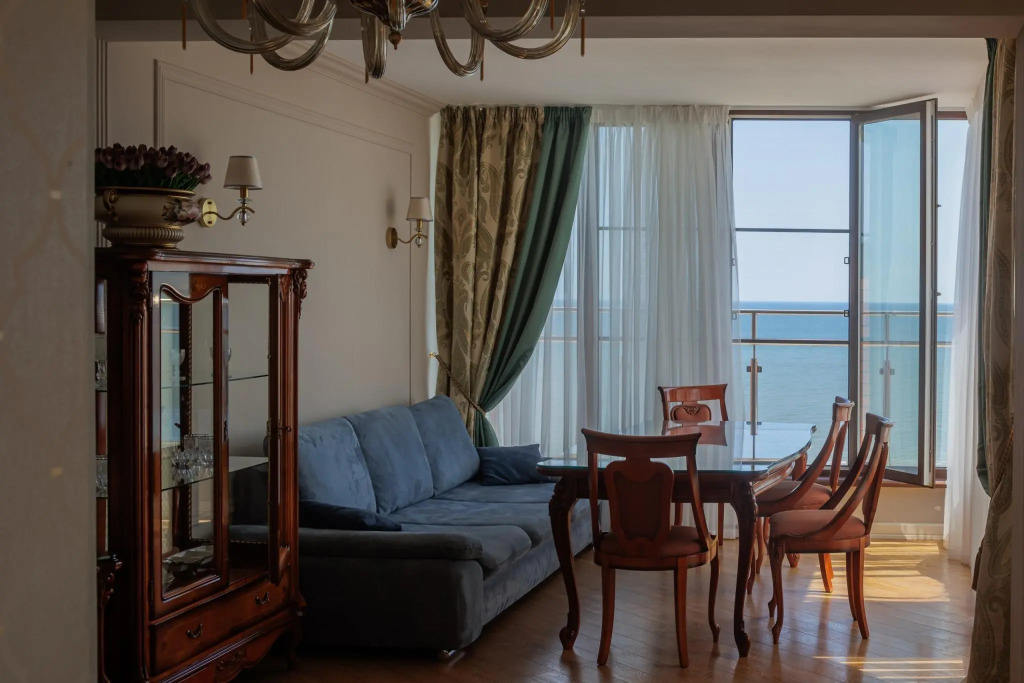 Апартаменты с 2 комнатами с балконом в Tur House