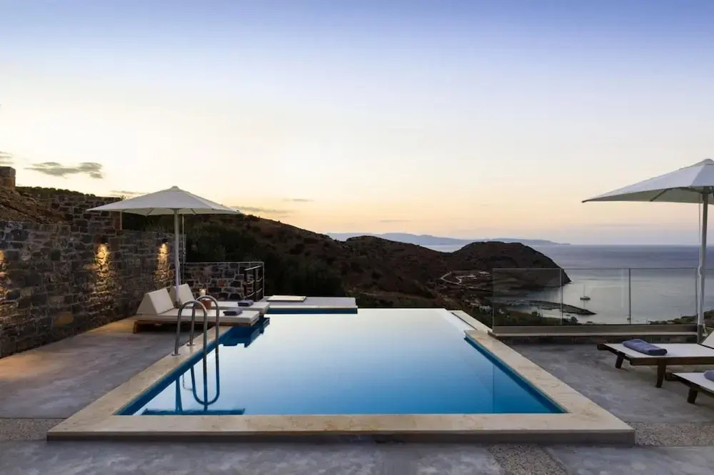 Mochlos Harbour View - 3 bed Villa With sea Views