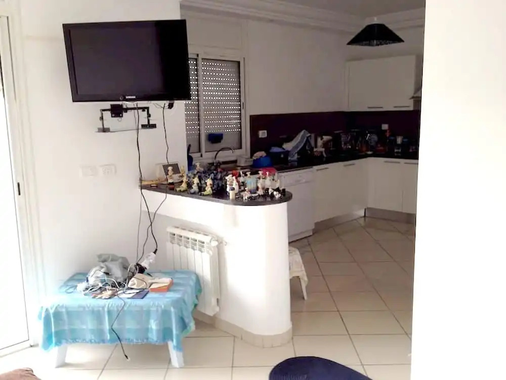 Apartment With 2 Bedrooms in Hammamet, With Wonderful sea View, Pool A