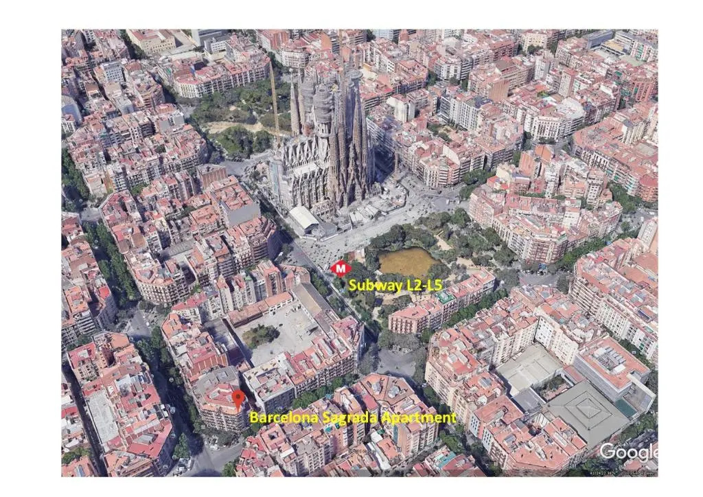 Barcelona Sagrada apartment - c Valencia 463