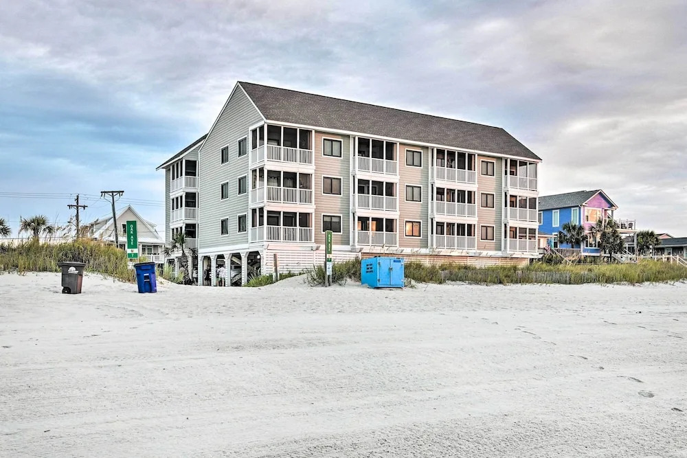 Oceanfront Condo w/ Furnished Deck & Views!