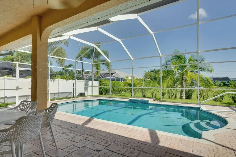 WFH and Relax by Pool Chic Cape Coral Villa