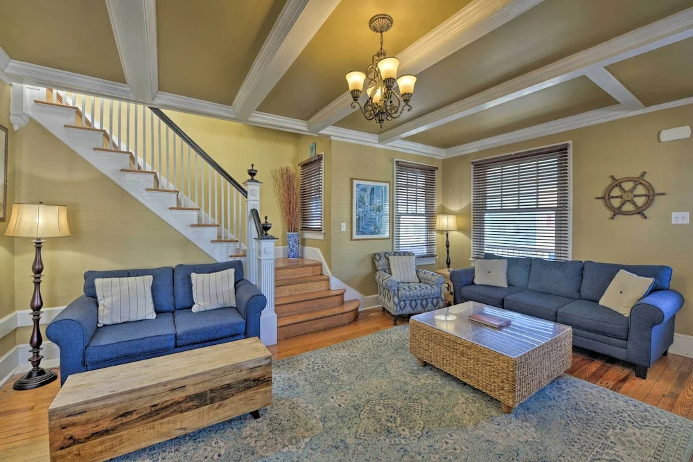 Striking Cape May Getaway, Steps From the Beach!