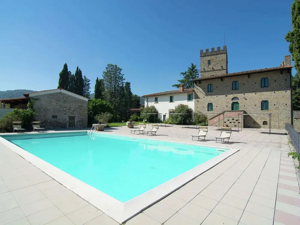 Lovely estate not far from Florence with olives trees