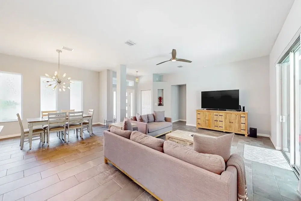 Updated Home With Private Pool, Patio, Central AC, & W/D