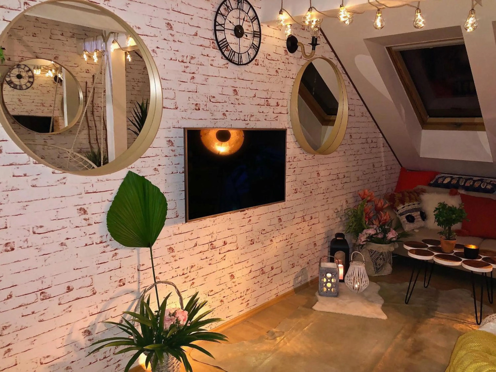 Duplex with quite terrace on Wenceslas sq