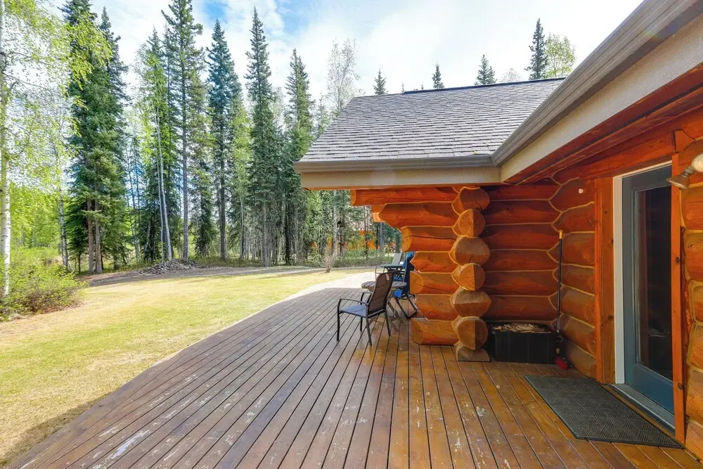 Riverside Log Cabin: On-site Aurora Viewing!