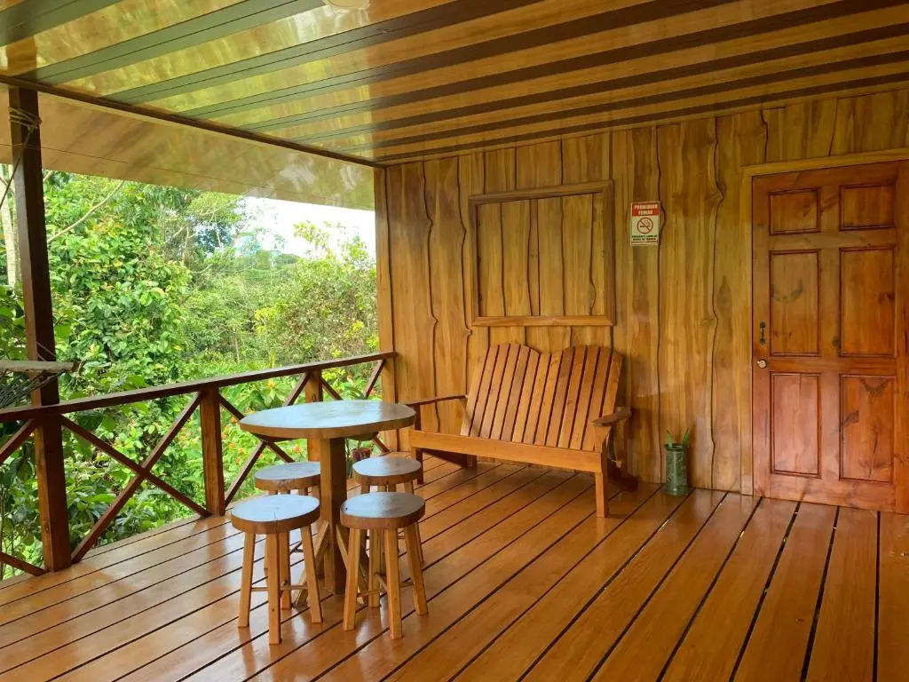 Villa with primary forest view