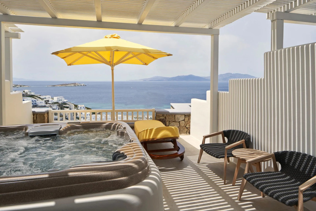 Отель Myconian Korali Relais & Chateaux