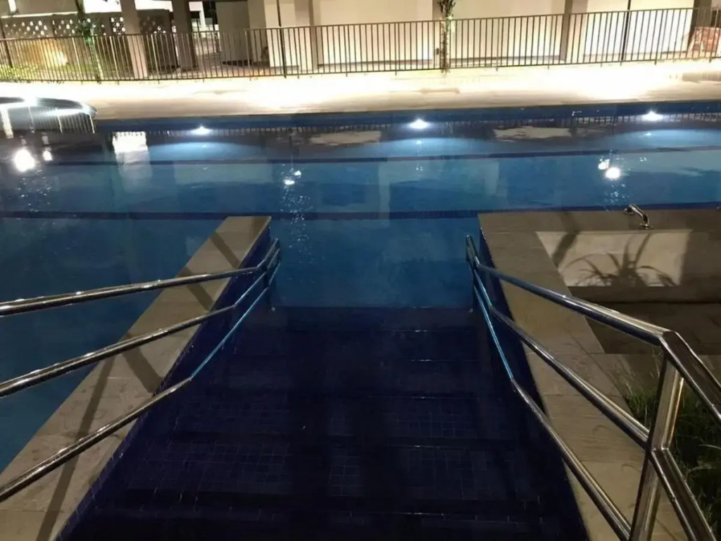 Ap 02 quartos com piscina e varanda gourmet