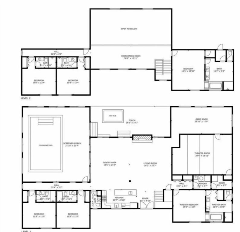 The Perfect Escape: Indoor Pool/spa, Vr & Theater 6 Bedroom Home by RedAwning