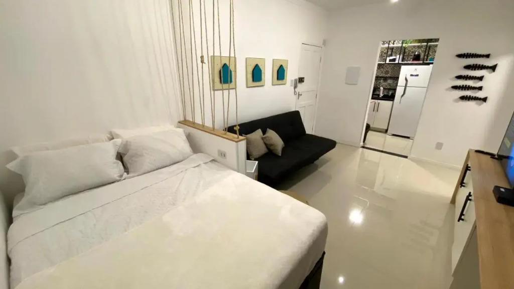 Studio moderno na avenida da praia - Boqueirão