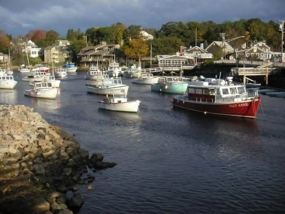 Perkins' Cove Gem - Q934 Ocean view home with one bedroom loft in the heart of Perkins Cove 1 Condo by RedAwning