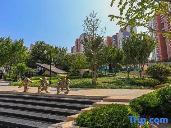 Qingdao Blue Shore Seaview Balcony LOFT Family Suite Homestay