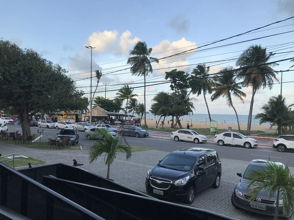 Bela Hospedagem - Lindo flat frente mar