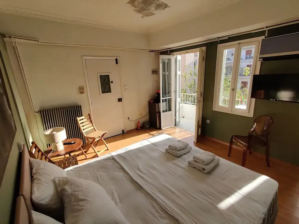 Cosy 1BR Apt With Balcony in Vibrant Exarcheia