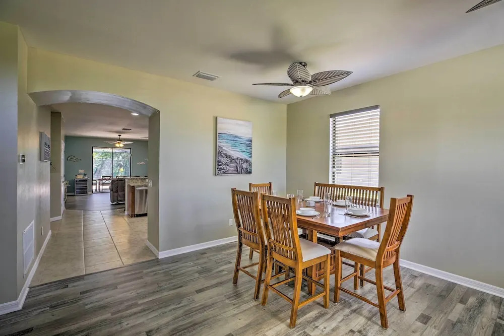 Pool & Lanai: Centrally Located Cape Coral Home