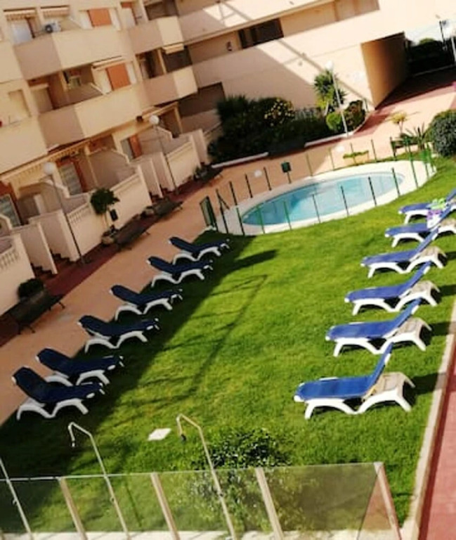 Apartment With 2 Bedrooms in Roquetas de Mar, With Pool Access and Furnished Terrace - 300 m From the Beach