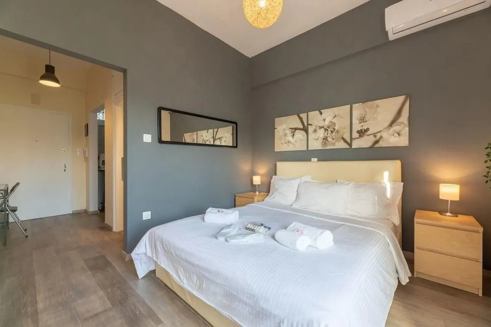 Renovated lovely aptm near to Acropolis