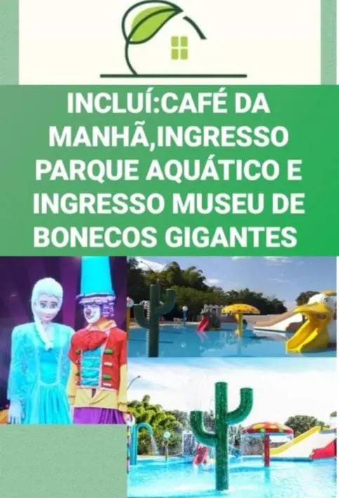 CALDAS NOVAS RESIDENCE - Inclui um ingresso por pessoa em Parque Aquático