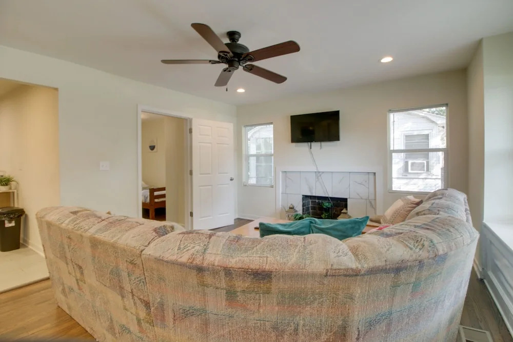 Dog-friendly Shelby Home w/ Private Yard & Hot Tub