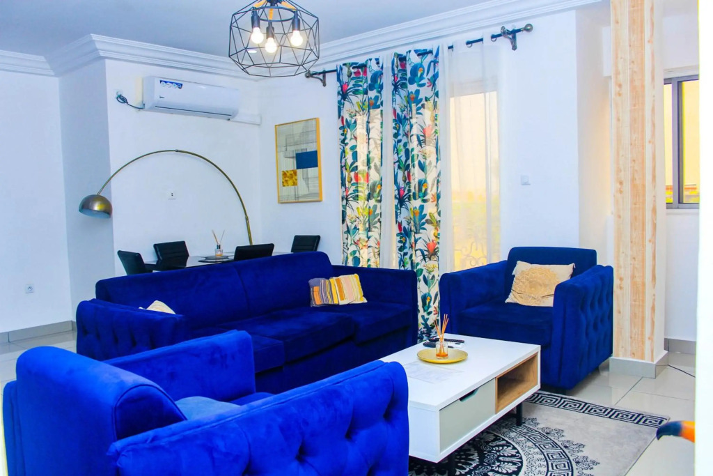 Appartement cosy blue bonapriso