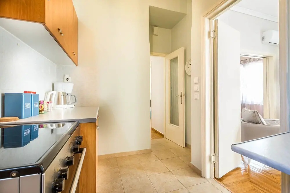 3 bedroom apartment with big balconies in Pagrati
