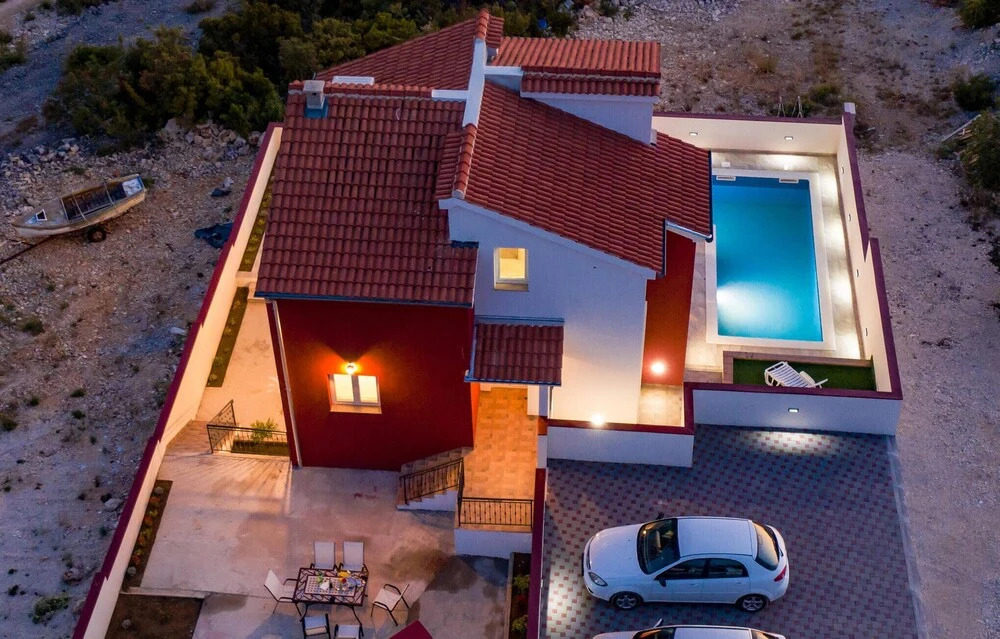 Stunning Home in Maslenica With Outdoor Swimming Pool, Wifi and 3 Bedrooms