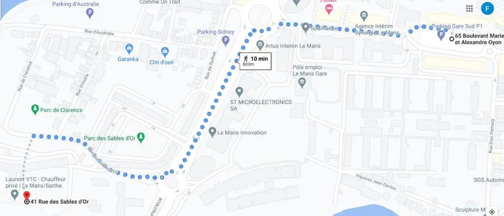 Appart T2 Gare TGV spacieux et tout équipé