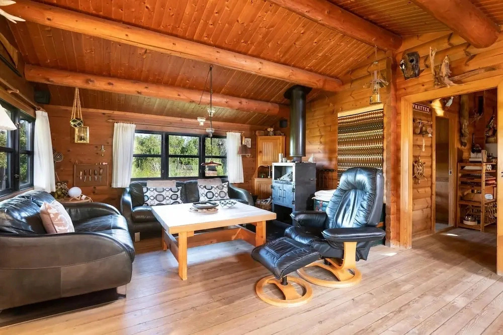 Charming Norwegian Log Cabin in Skagen Cozy Retreat Awaits
