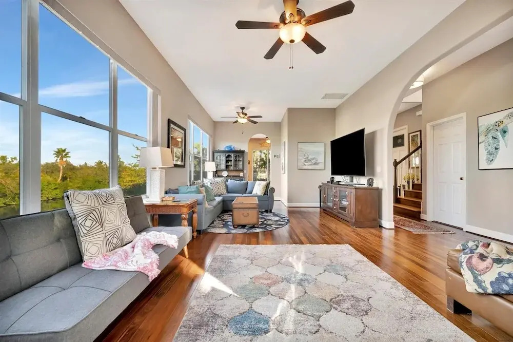 Terra Ceia Private Saltwater Pond Home