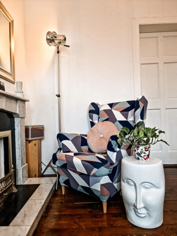 Stylish Room in 1880s Guinness Worker House