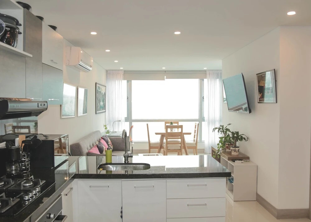 Apartment in Cartagena Waterfront 1ps17 With Air Conditioning and Wifi Home