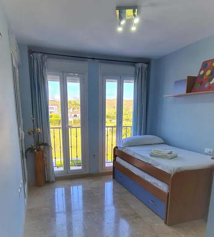 3 bedroom apartment with pool & parking, close to sea and golf