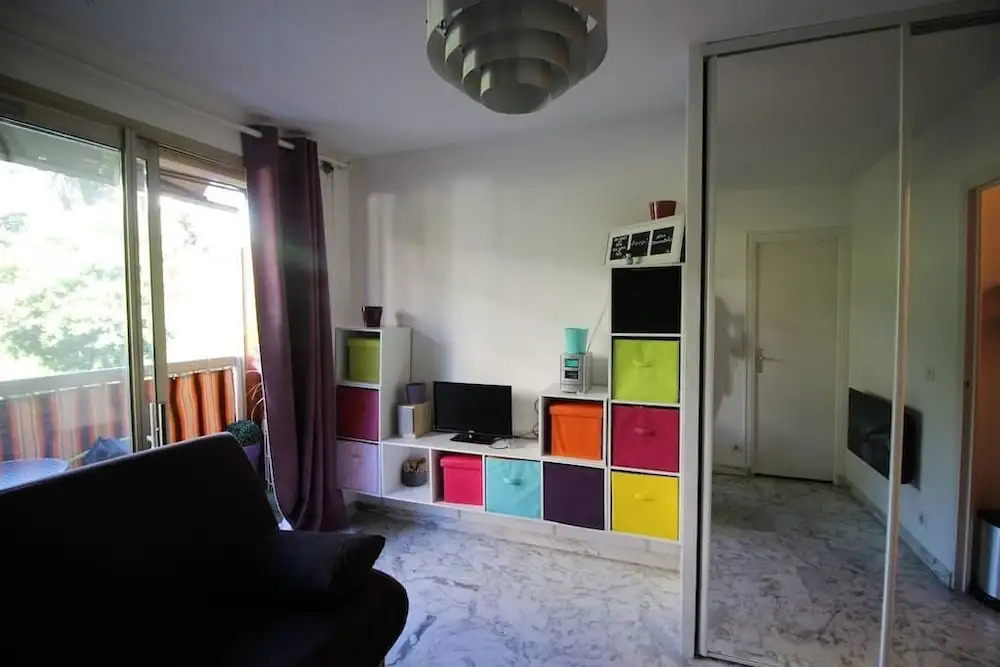 Nice Booking - Orchidée Calme Piscine Balcon